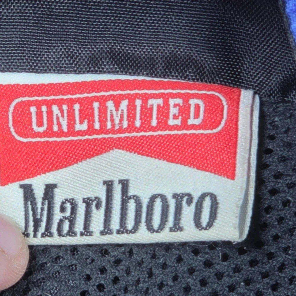 Vintage 90s Marlboro Unlimited Jacket Mens XXL‎ Windbreaker Color Block Packable